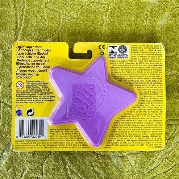 Mattel Polly Pocket Sparkle Stars 2003 NEW Bluebird Pink Heart Compact 1994 VTG - Picture 8 of 11